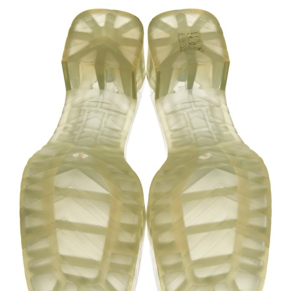 Gucci Transparent Cream Mules - Picture 4 of 5